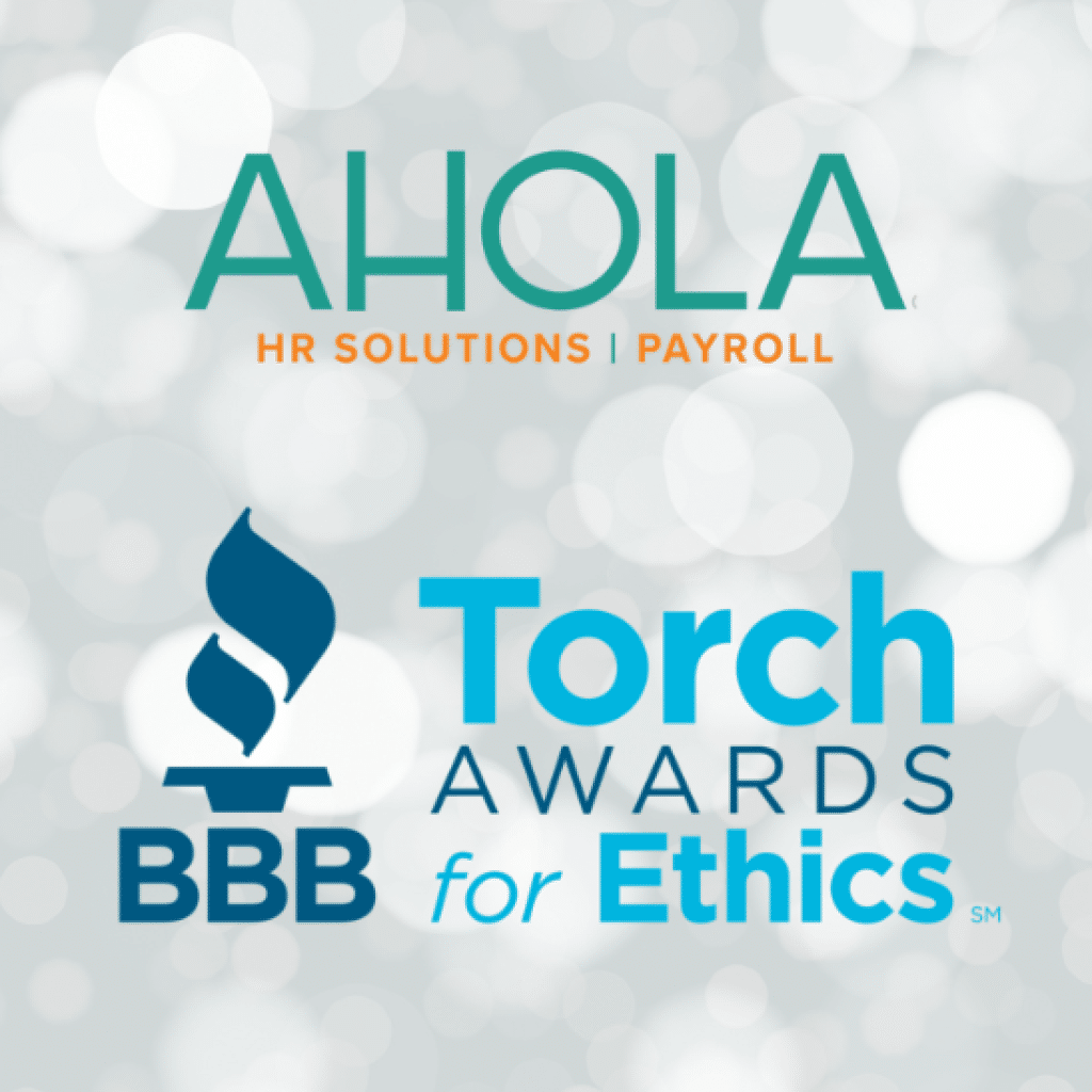 We are proud to announce that Ahola Payroll & HR Solutions has earned a place as a finalist for the Better Business Bureau (BBB) of Central Ohio Torch Awards for Ethics for the second year in a row! The BBB will be recognizing all finalists and announcing the winners on November 13, 2024 at The Bluestone during the Toast to Trusted Leaders celebration. 