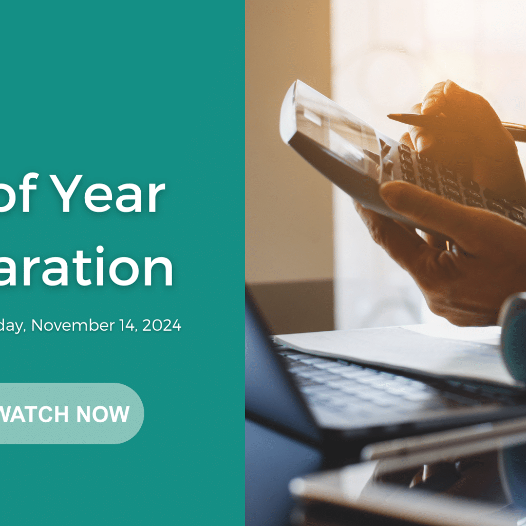Get ready for year-end payroll and tax compliance! 
In case you missed it, our recent webinar covered critical steps for a seamless year-end payroll process and shared key areas to review to ensure a confident close to 2024.