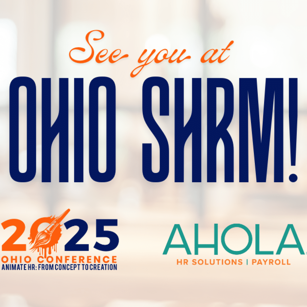 Ahola is proud to announce that we will be once again sponsoring the 2025 Ohio SHRM Conference this fall! This annual gathering brings together HR professionals from across the state to share best practices, explore emerging trends, and connect with industry leaders. As a long-standing partner to the HR community, we are excited to take part in such an important event.