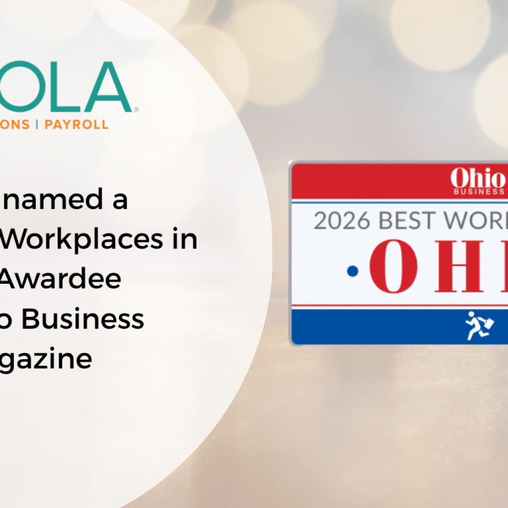 We’re proud to share some exciting news: Ahola Payroll & HR Solutions has officially been selected as a 2026 Best Workplaces in Ohio honoree by Ohio Business Magazine!This recognition is especially meaningful because it celebrates what has always been at the heart of Ahola—our people.For nearly six decades, Ahola has helped businesses simplify payroll, HR, benefits, and workforce management. But behind every solution we provide is a team of dedicated professionals who care deeply about our clients, our communities, and one another.Being named among Ohio’s Best Workplaces reflects the culture our team has built together. At Ahola, we believe a great workplace is one where employees feel valued, supported, and empowered to do their best work. It’s a place where collaboration matters, ideas are welcomed, and people have opportunities to learn, grow, and make an impact.That commitment to people also shapes how we serve our clients. As a family-owned and operated company with deep Ohio roots, we understand that strong businesses start with strong teams. The same principles we encourage our clients to embrace—communication, trust, engagement, and a people-first approach—are principles we strive to live every day.We’re honored to be recognized by Ohio Business Magazine alongside organizations across the state that are committed to creating exceptional employee experiences.Most importantly, we want to thank the entire Ahola team. Their talent, dedication, and commitment to our clients make Ahola the company it is today—and make this recognition possible.